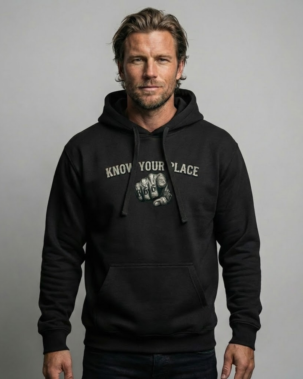 KNOW YOUR PLACE – Hoodie