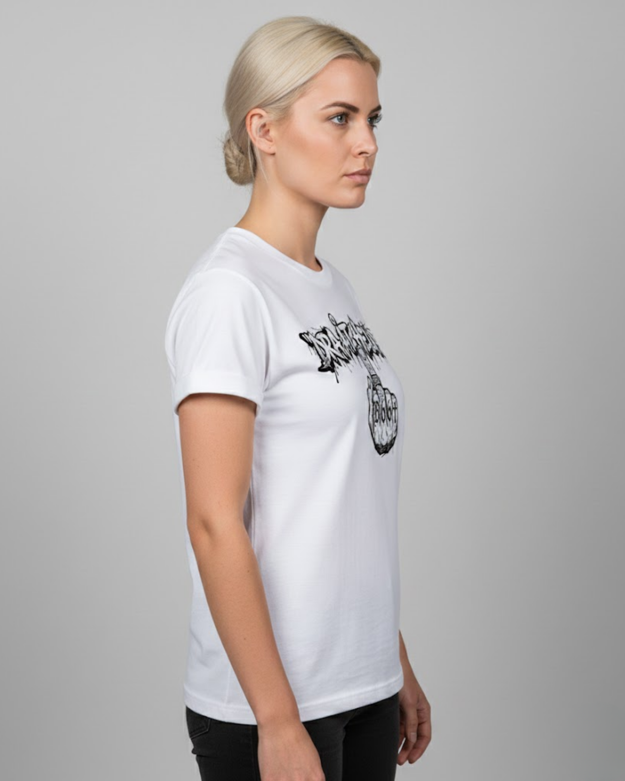 Savage Woman Tee – White