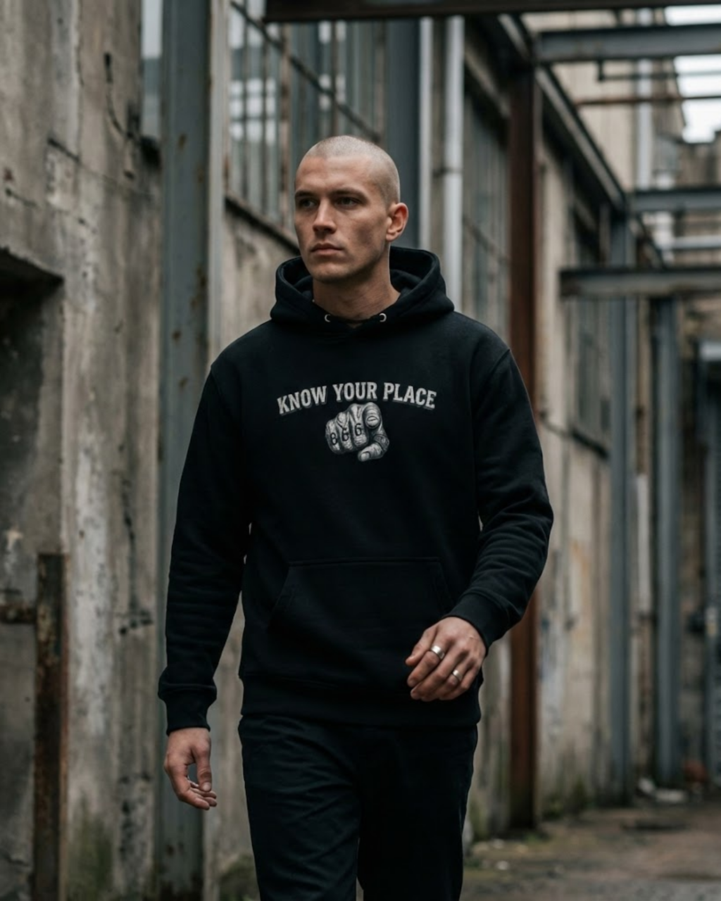 KNOW YOUR PLACE – Hoodie