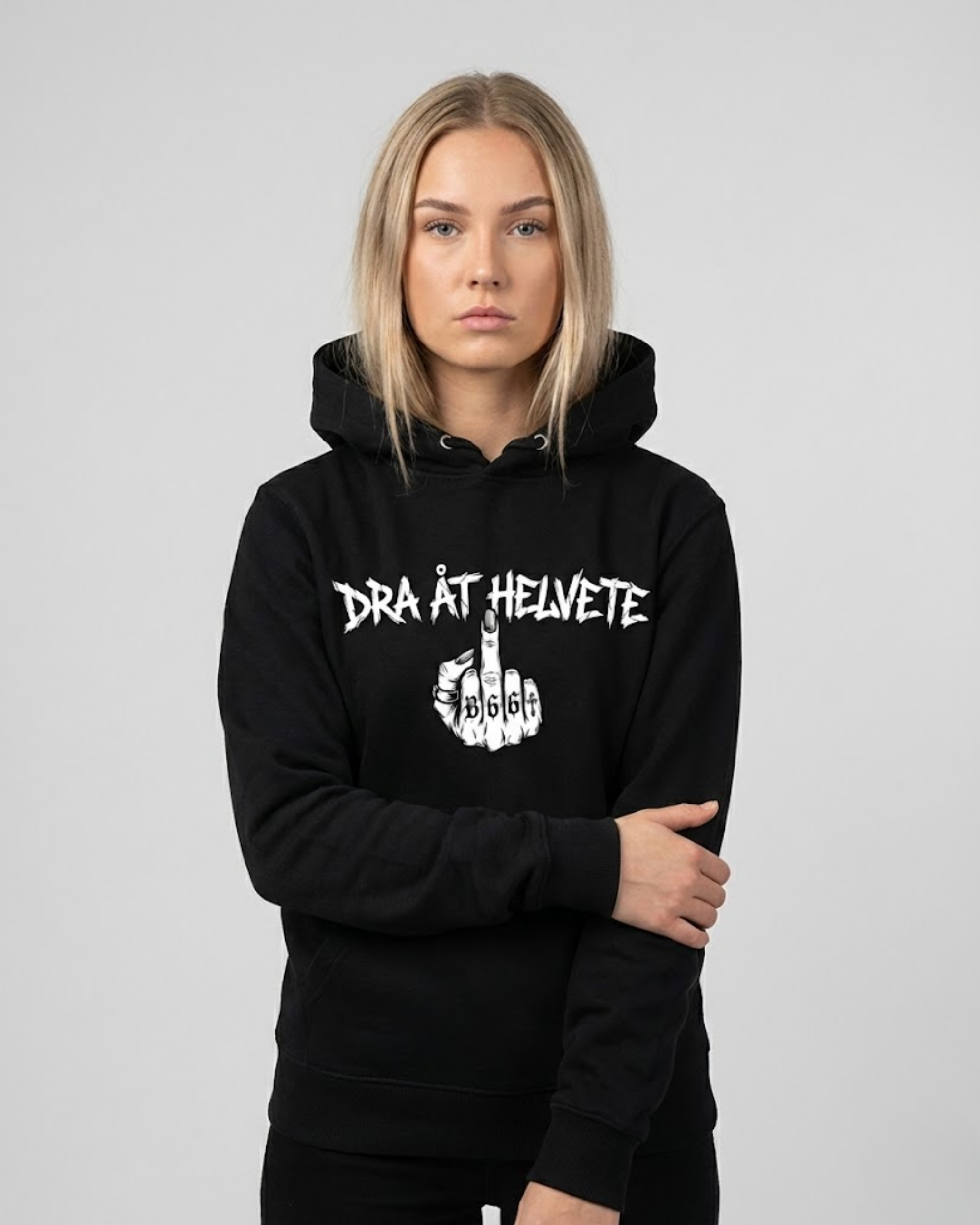 B66 Savage Hoodie – Black
